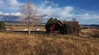 Luxury Hamilton Montana Real Estate Drone Video