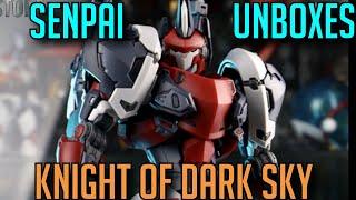 Unboxing Nonzero Studio Knight Of Night Sky Model Kit From ROBOTKAI com