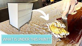 Restoring a Painted Mid-Century Modern Dresser | Furniture Transformation