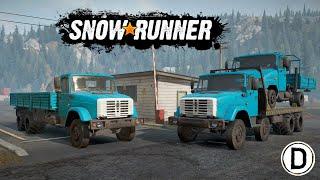 Мод пак моноприводных Зилов - Quadnose highway pack для SnowRunner