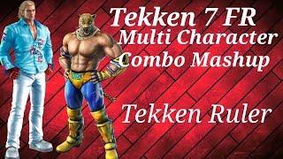 Tekken 7 Multi Character Combo Mashup 4 Tekken Ruler