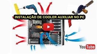 Cooler tampa superior gabinete