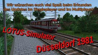 UPDATE LOTUS-Simulator Add-On Düsseldorf 1981 - Auf dem Weg Richtung Krefeld