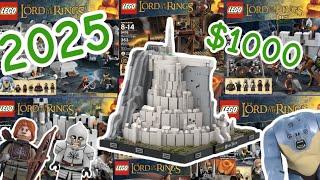 Lego Minas Tirith 2025 Leaks And Rumours($1000+ set)