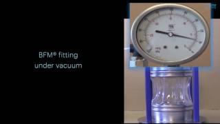 Vacuum Testing BFM® vs Clamped Connectors