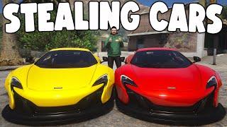 Robbing Entire McLaren Dealership in GTA 5 RP..