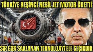 DÜNYADA SAKLANAN O TEKNOLOJİ ARTIK TUSAŞ'IN ELİNDE! 5.NESİL JET MOTOR ÜRETTİK