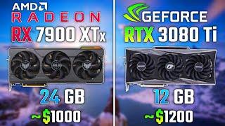 RX 7900 XTX vs RTX 3080 Ti | Test in 6 Game