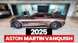 2025 Aston Martin Vanquish: The Ultimate GT with Stunning Design and Record-Breaking V12