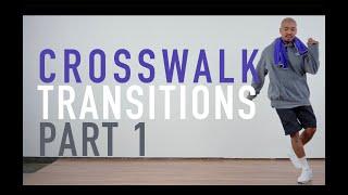 House Dance Tutorial - Crosswalk Transitions with 8 Moves Part 1 (Part 2 in Description)