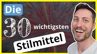 30 Stilmittel in 5 Minuten | die wichtigsten rhetorischen Mittel