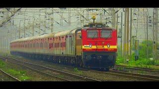 WAP-4 hauled LHB trains through Obaidullaganj