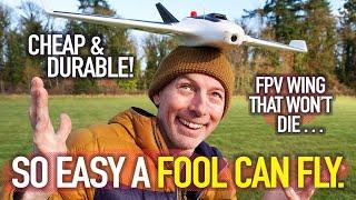 FPV WING FOR DUMMIES! - Eachine Mobula Delta Wing - REVIEW, CRASHES, FLIGHTS