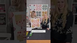 Coming Up: AHWM Garden Dreams Quilt Tutorial with Amber Elliot of Alderwood Studios