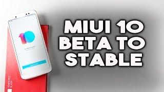 Downgrade MIUI 10 BETA to Stable on Any XIAOMI Phone