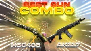 AK117 + HS405 BEST GUN COMBO IN CODM BATTLE ROYALE