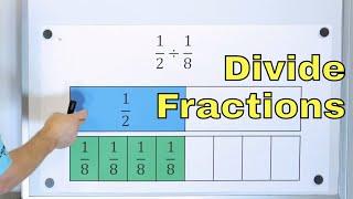 Understand Fraction Division w/ Pictures and Models - [6-2-11]