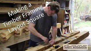 Timber Framing Layout Square  (Borneman template)