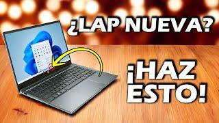 Evita errores: Cómo configurar correctamente una laptop nueva en 2025 