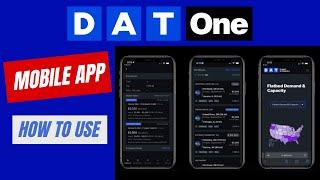 How To Use DAT One Load Board Mobile App