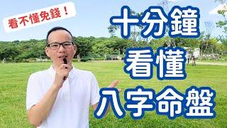 十分鐘看懂一個八字命盤