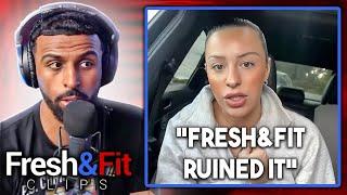 TikToker Lost Her Man After He Started Watching Fresh&Fit!