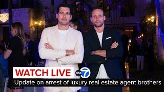 LIVE | Tal and Oren Alexander arrest: Luxury real estate brothers accused of sex assault