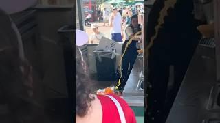 When you just wanted a drink at #Epcot but ended up in a comedy show!  #WaltDisneyWorld #Funny