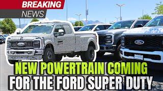 It's Official: Ford Is Adding A New Powertrain To The Super Duty!