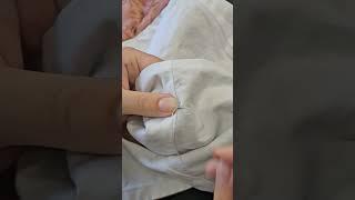 Sewing hooks and eyes with a locking stitch