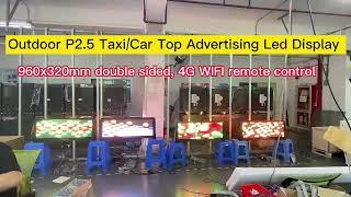 Taxi Top LED Screen,Taxi Top LED Billboard