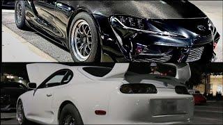 1000HP MK5 Supra VS 1300HP MK4 Supra, Porsche Turbo S, Blower C6 Z06, & More!