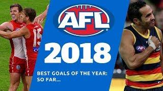 AFL- Best Goals Of 2018: So Far