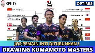 HASIL DRAWING KUMAMOTO MASTERS  JEPANG 2024 ~PERANG SAUDARA DI DUA SEKTOR! #kumamotomasters2024