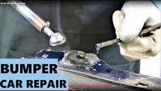 Car Bumper repair plastic & Hot air plastic welding