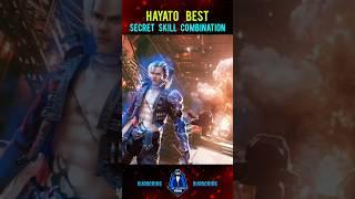 Hayato Secret Skill Combination#shorts #freefire