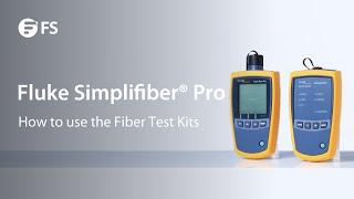 How to Use Fluke SimpliFiber® Pro Handheld Optical Power Meter | FS