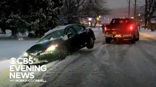 Deadly winter storm sweeps across the country