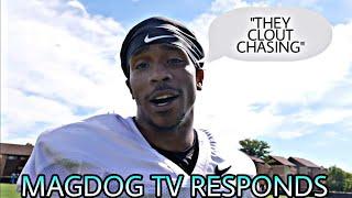 Buffs' WR Willie Gaines CALLS OUT Some Content Creators : MAGDOG TV RESPONDS ️‍️‼️