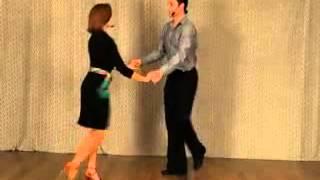 Hustle Basic & Syncopated Timing - Ballroom Dance Lesson, Mandy Carlisle, Ilya Velednitskiy #2438