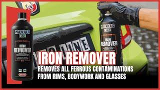 IRON REMOVER - It removes all ferrous contamination from car rims, bodywork and glass | ManiacLine