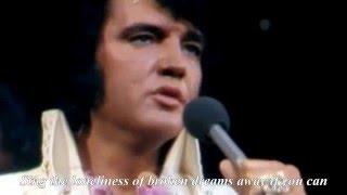 Elvis Presley -  Mr  Songman  (remixed) Pure Elvis Sound   with lyrics