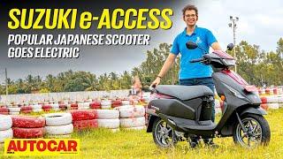 Suzuki e-Access review - Practical, well-engineered Japanese EV | First Ride | Autocar India
