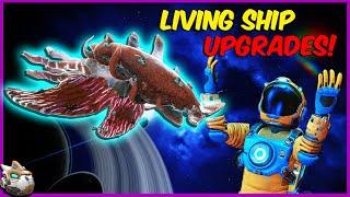 How To Upgrade Living Ships! No Man's Sky Endurance Update