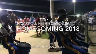 Carroll High School Band Homecoming 2018