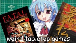 Weird Tabletop Games