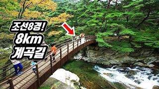 a trekking course to visit Korea's world-class national treasures