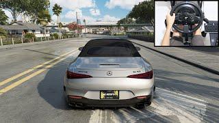 Mercedes AMG SL63 - The Crew Motorfest | Thrustmaster T300RS gameplay