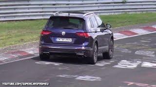 2018 Volkswagen Tiguan R spied Testing at the Nurburgring , Nordschleife!!