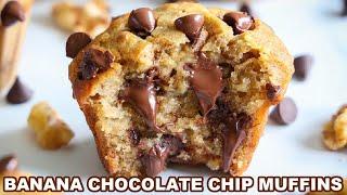 Banana Chocolate Chip Muffins